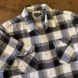 Schott Bros NYC Short Sleeve Flannel Shirt